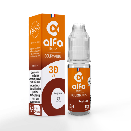 Réglisse 10 ml - Alfaliquide