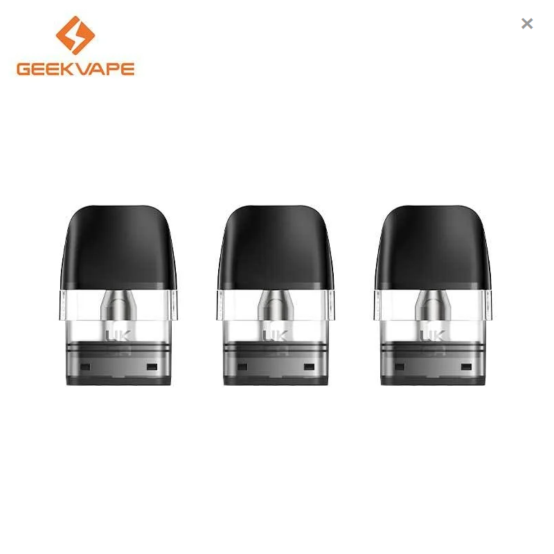 Cartouches Q Pod - Geekvape (x3) Cartouches Q Pod - Geekvape (x3)