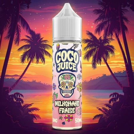 Milkshake Fraise - Coco Juice