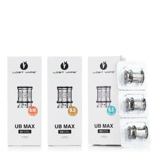 Résistance UB Max - Pack de 3 - Lost Vape