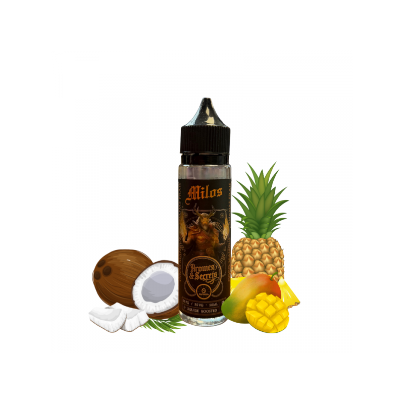 Milos - Arômes & Secrets - 50 ml Milos - Arômes & Secrets - 50 ml