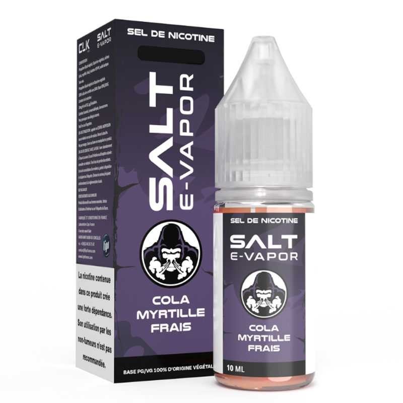 Cola Myrtille frais - Salt - E-Vapor - 10ml