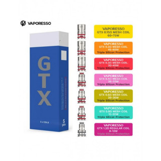 Résistance GTX - Pack de 5 - Vaporesso