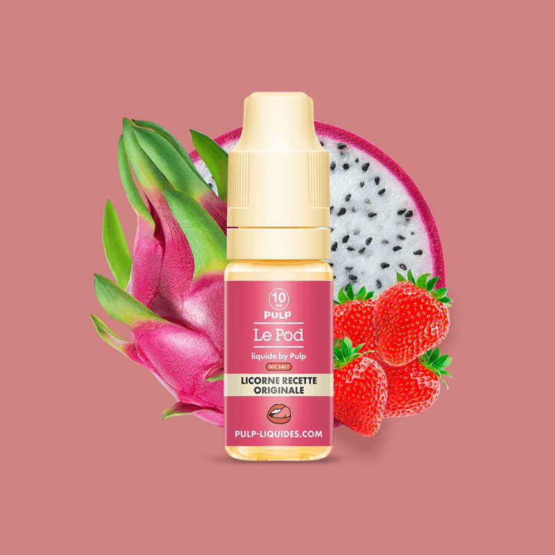 Le Pod Liquide Licorne Recette Originale - 10 ml Le Pod Liquide Licorne Recette Originale - 10 ml
