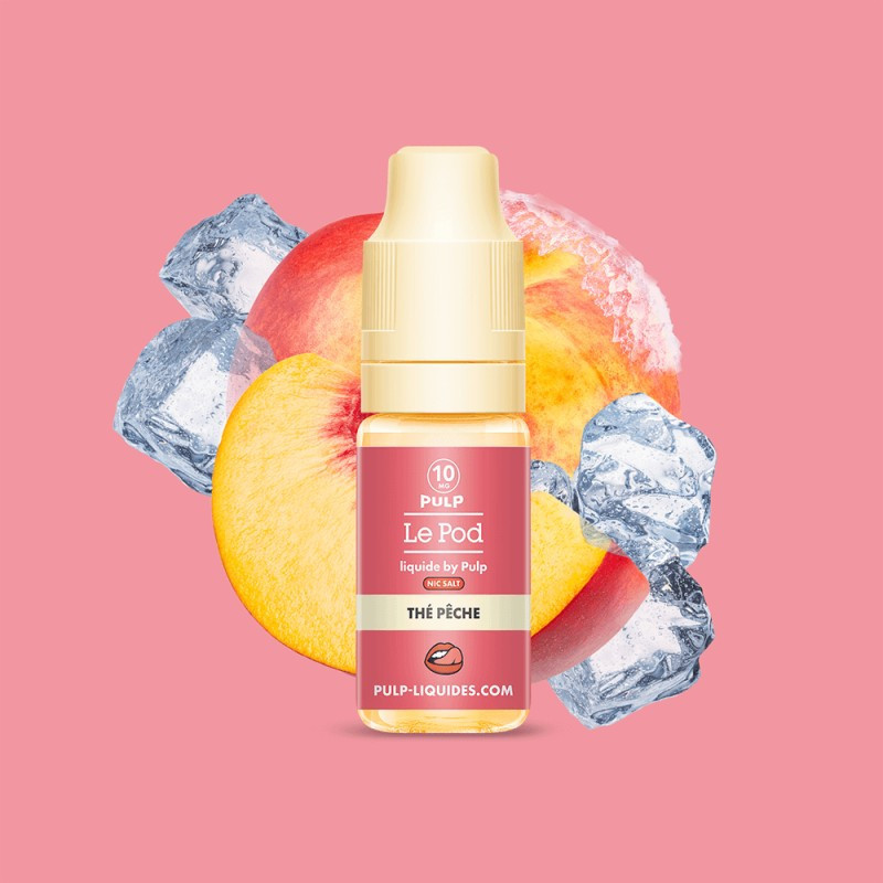 Le Pod Liquide Thé pêche - 10ml Le Pod Liquide Thé pêche - 10ml