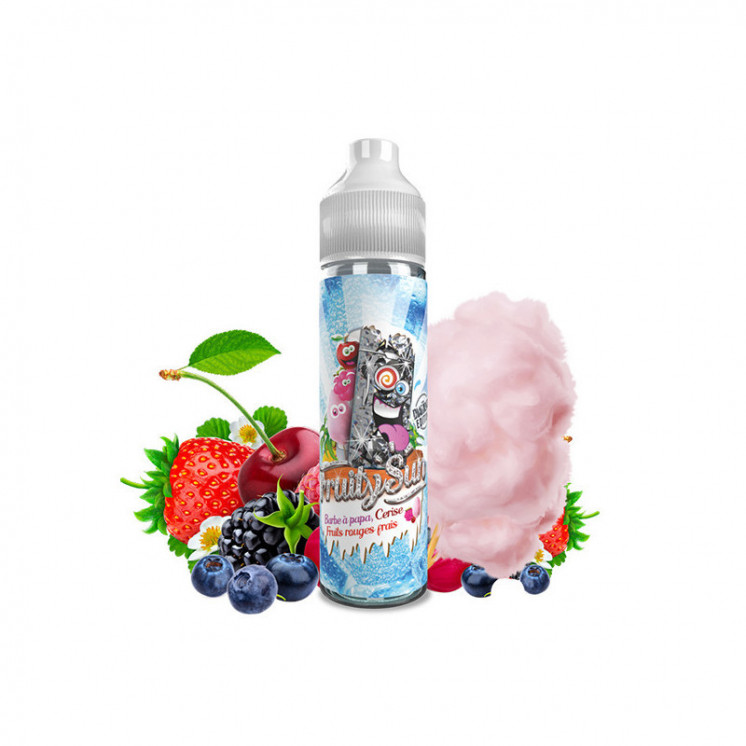 Barbe à Papa Cerise Fruits Rouges - Fruity Sun - 50ml