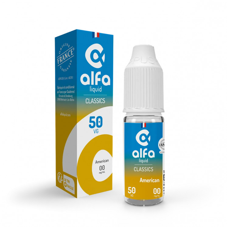 American 10 ml - Alfaliquid