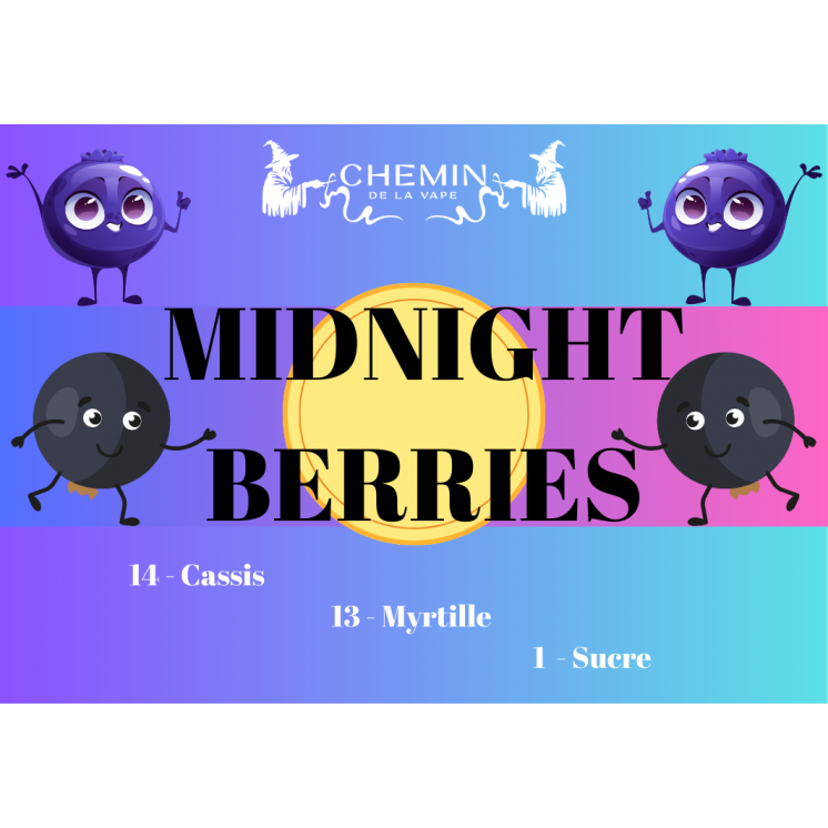 Midnight Berries 60 ml - Bobble liquide