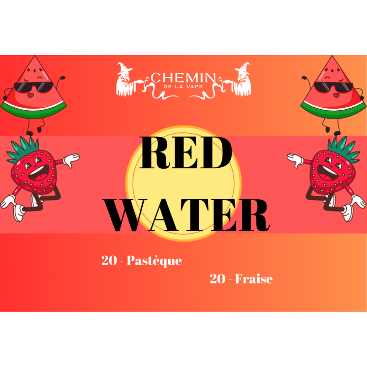 Red Water 60 ml - Bobble liquide