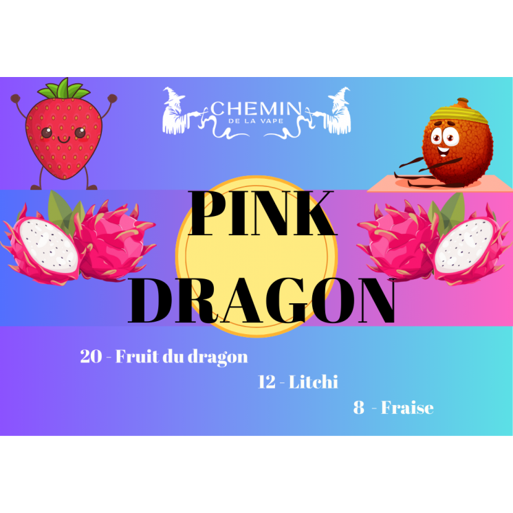 Pink Dragon 60 ml - Bobble liquide