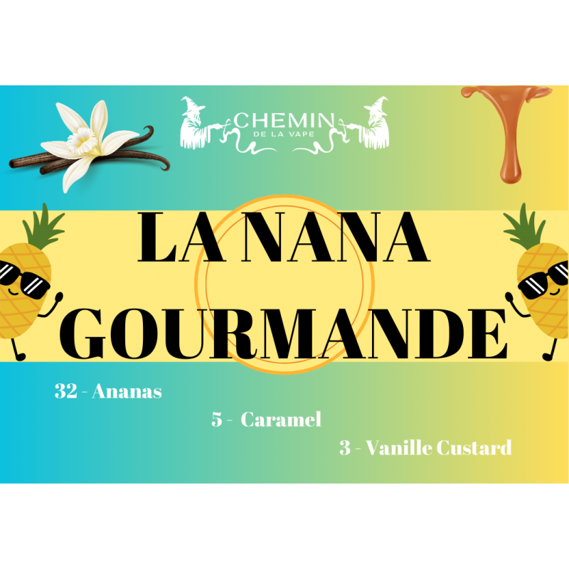 La nana gourmande 60 ml - Bobble liquide La nana gourmande 60 ml - Bobble liquide